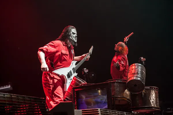 Koncert Slipknot — Zdjęcie stockowe