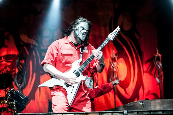 Koncert Slipknot — Zdjęcie stockowe