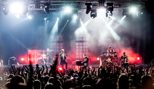 Hurts concert — Stock Photo, Image