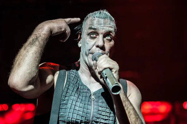 Rammstein konser — Stok fotoğraf