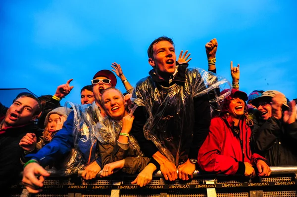 Group of visitors — Stock Photo, Image