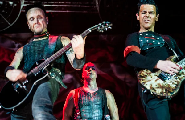 Rammstein konser — Stok fotoğraf