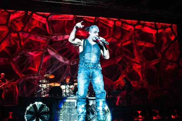 Koncert Rammstein — Zdjęcie stockowe