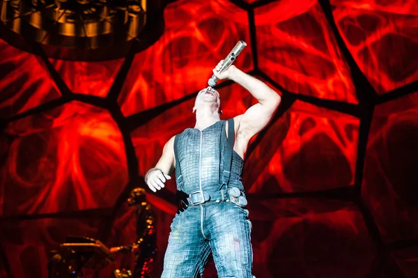 Rammstein konser — Stok fotoğraf