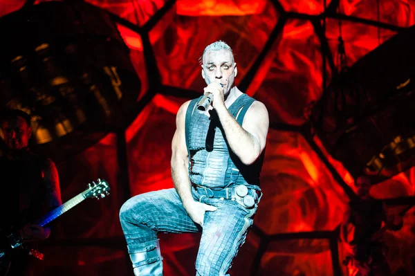 Koncert Rammstein — Zdjęcie stockowe