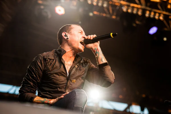 Linkin Park концерт — стокове фото