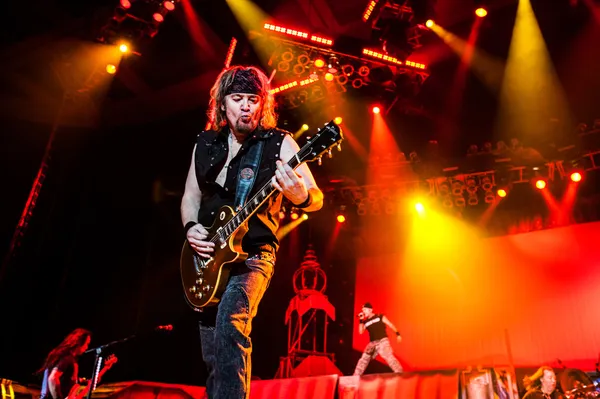 Iron Maiden concert — Stock Photo, Image