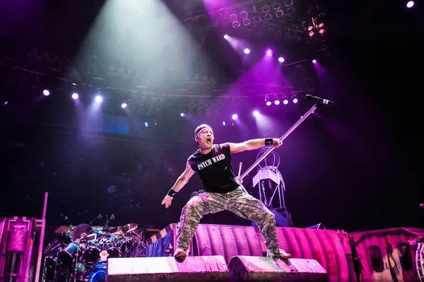 Iron Maidens konsert — Stockfoto