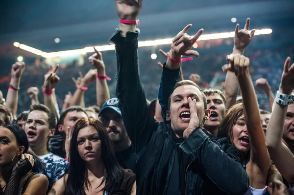 Koncert Limp bizkit — Zdjęcie stockowe