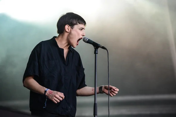 Savages concert — Stock Photo, Image