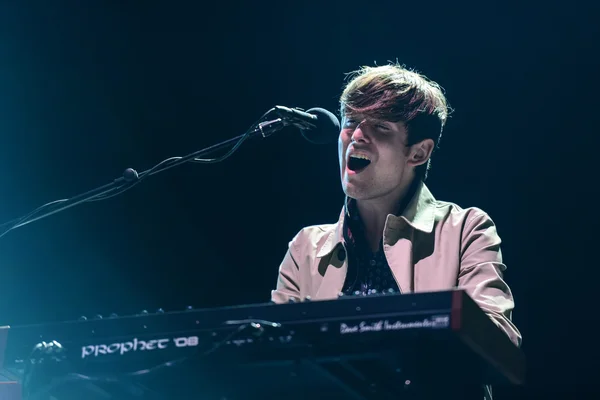 James blake koncert — Zdjęcie stockowe