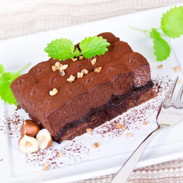 Mousse de ciocolată — Fotografie, imagine de stoc