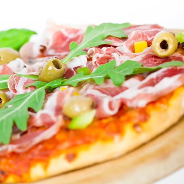 Pizza bacon — Stock Photo, Image