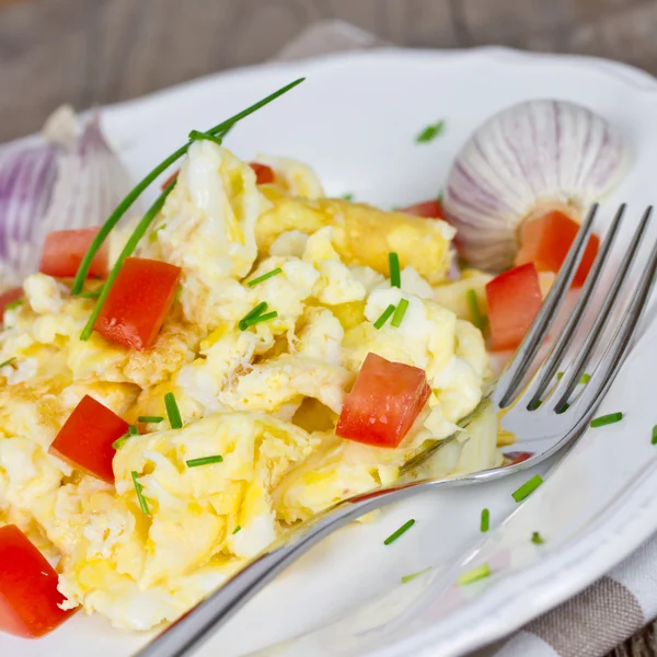 Eggs for breakfast — Stock Photo, Image