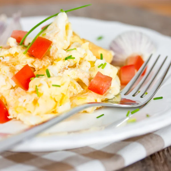 Eggs for breakfast — Stock Photo, Image