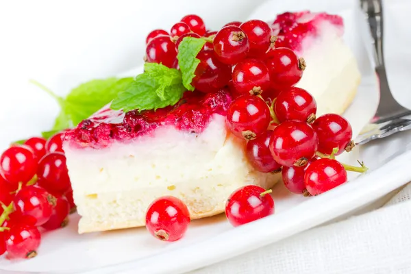 Torta con ribes — Foto Stock