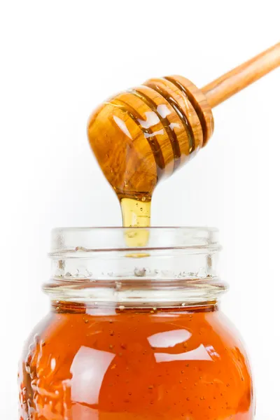 Goldener Honig — Stockfoto