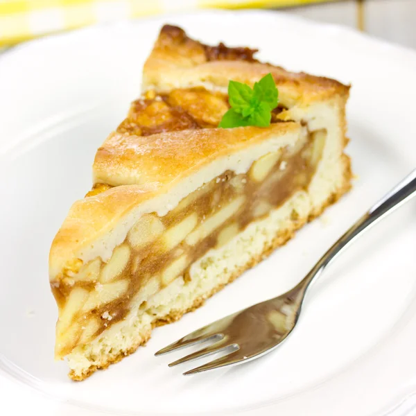 Gâteau aux pommes — Photo