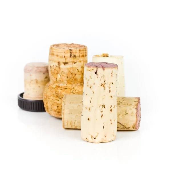 Mixed corks — Stock Photo, Image