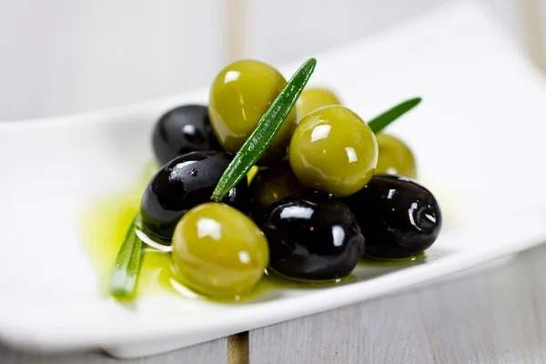 Gemengde olijven — Stockfoto