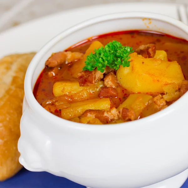 Sopa de patata — Foto de Stock