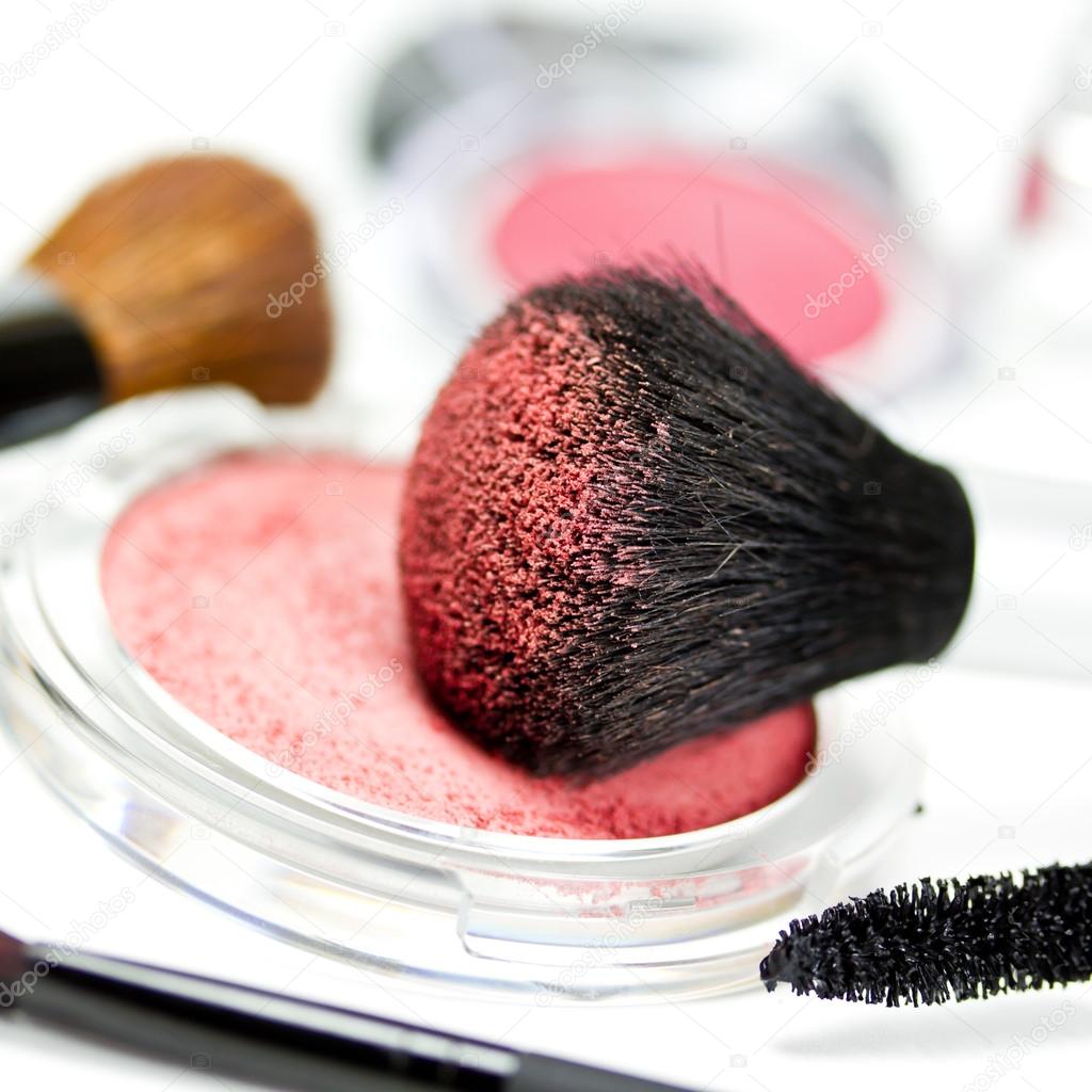 beautiful pink powder for Makeup