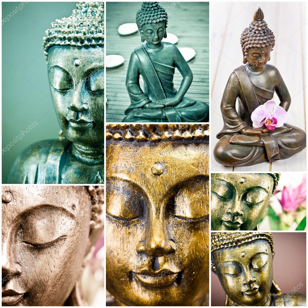 Buddha collage