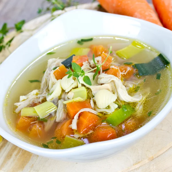 Chicken soup — Stock Photo, Image