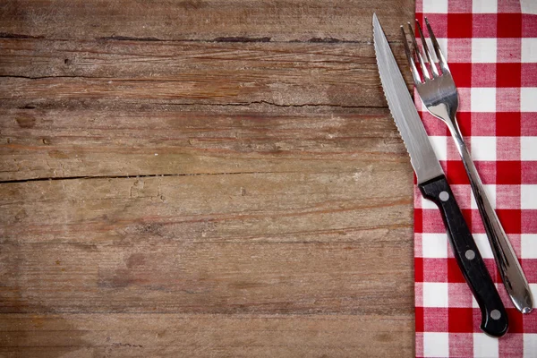 Tenedor y cuchillo — Foto de Stock