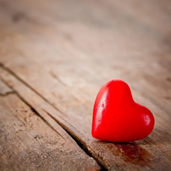 Cuore rosso — Foto Stock