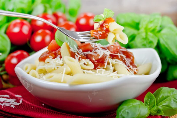 Penne napoli — Stock Photo, Image