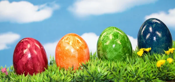 Huevos de Pascua — Foto de Stock