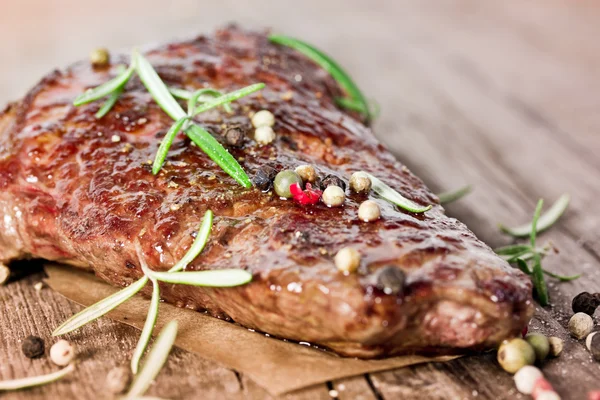 Grilovaný steak — Stock fotografie