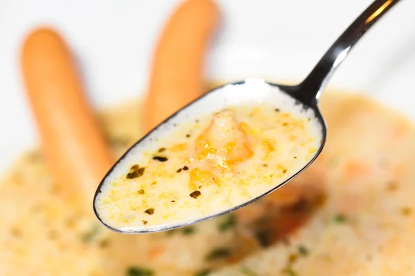 Zuppa di patate — Foto Stock