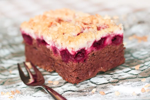 Bolo de cereja — Fotografia de Stock