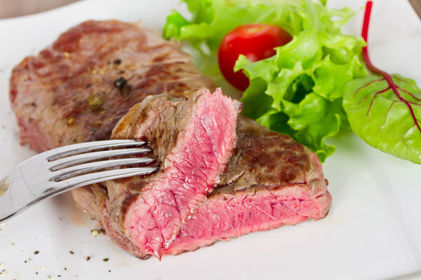 Steak and salas