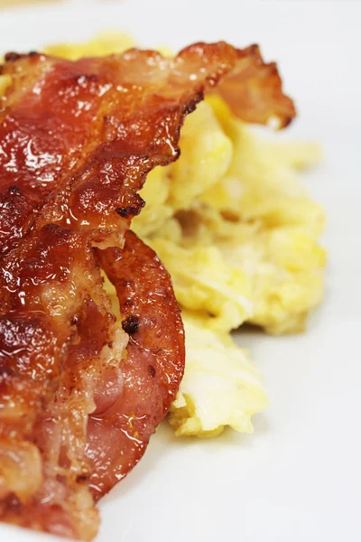 Eggs with bacon — Stock Photo, Image