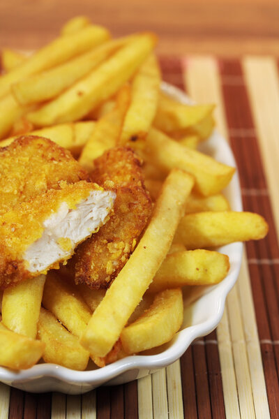 Куриные наггетсы
