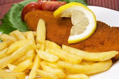 Şnitzel.
