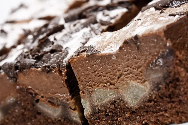 Bolo de chocolate — Fotografia de Stock