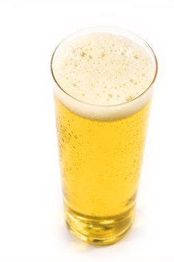 Glass with beer clipart