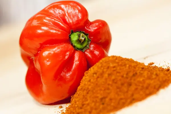 Chili pulbere — Fotografie, imagine de stoc