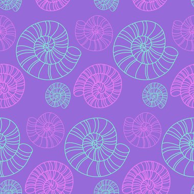 Kusursuz deniz kabuğu mor eflatun pembe renk. Kumaş, tekstil, ambalaj kağıdı, duvar kağıdı, arkaplan