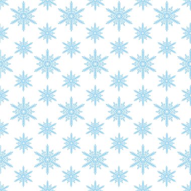 Kar tanesi pürüzsüz desen noel, geometrik mandala kar tanesi unsuru, vektör illüstrasyonu