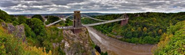 clifton asma köprü, panoramik fotoğraf