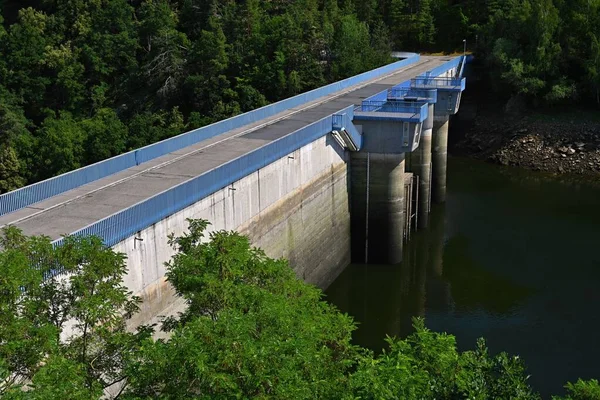 Hydroelectric Power Station Run River Hydroelectric Power Station Kaplan Turbine —  Fotos de Stock