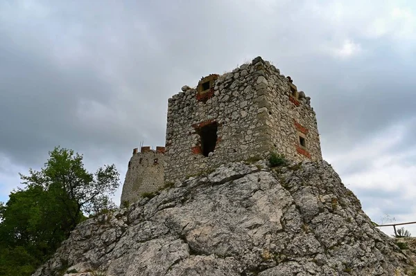 South Moravia Palava Wine Region Czech Republic Ruins Old Castle — Stock Photo, Image