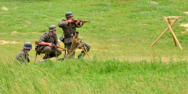 De wehrmacht infanterie — Stockfoto