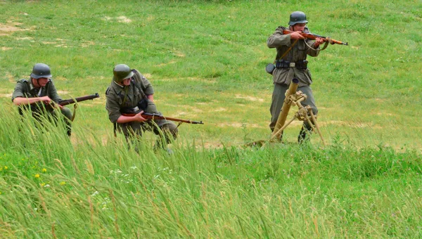 De wehrmacht infanterie — Stockfoto