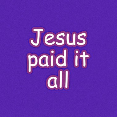 Hristiyan alıntısı, baskı için tipografi ya da poster, kart, el ilanı ya da bayrak olarak kullanım